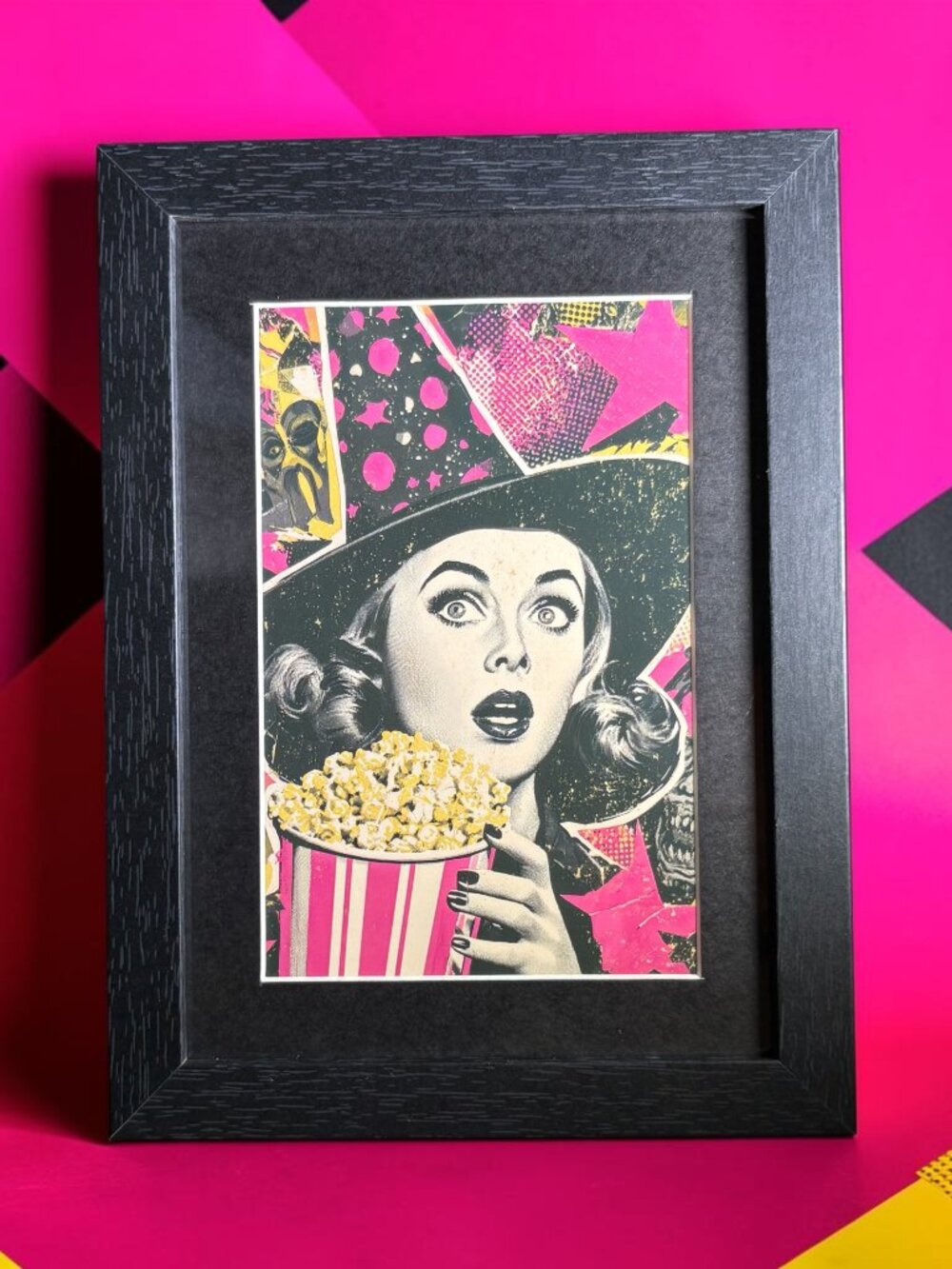 Witchy Movie Night Pop Art | 5x7 Framed Print